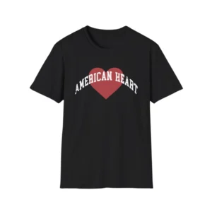 Benson Boone American Heart logo t-shirt black