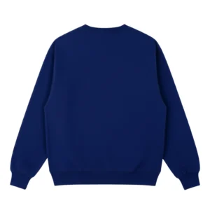 Navy Benson Boone Benny's Moonbeam Ice Cream sweatshirt plain back