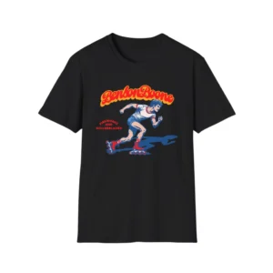 Benson Boone Fireworks and Rollerblades retro t-shirt black