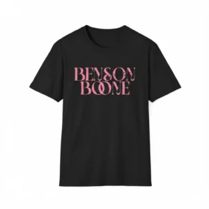 Benson Boone Pulse tour graphic t-shirt black